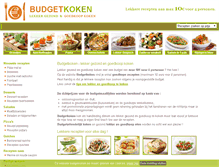 Tablet Screenshot of budgetkoken.be
